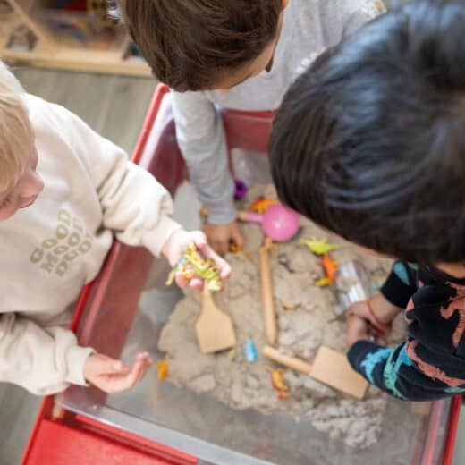 kid's sensory bin